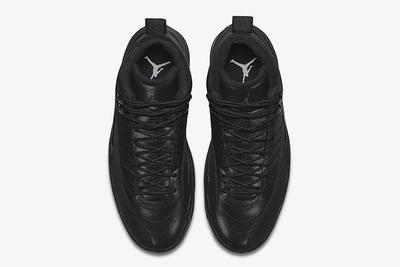 Air Jordan 12 Winterized Triple Black Official 4