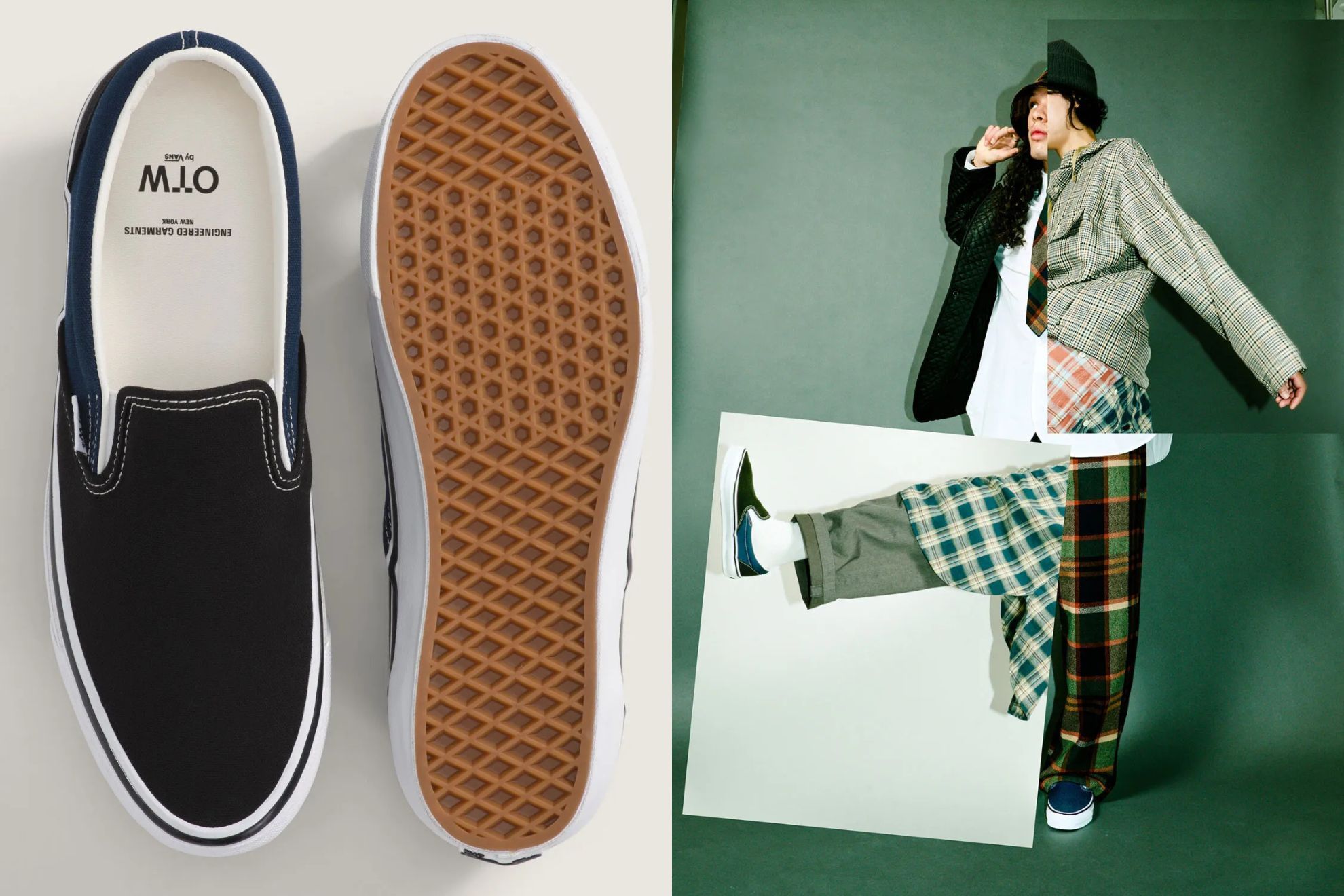 Engineered Garments Go Deceptively Deep With Vans Slip-On