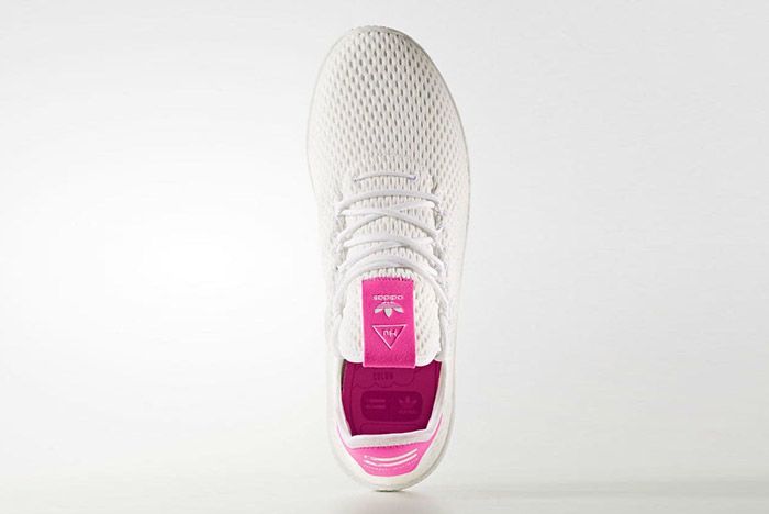 adidas tennis hu white pink