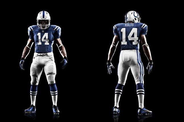 Indianapolis Colts Uniform 1