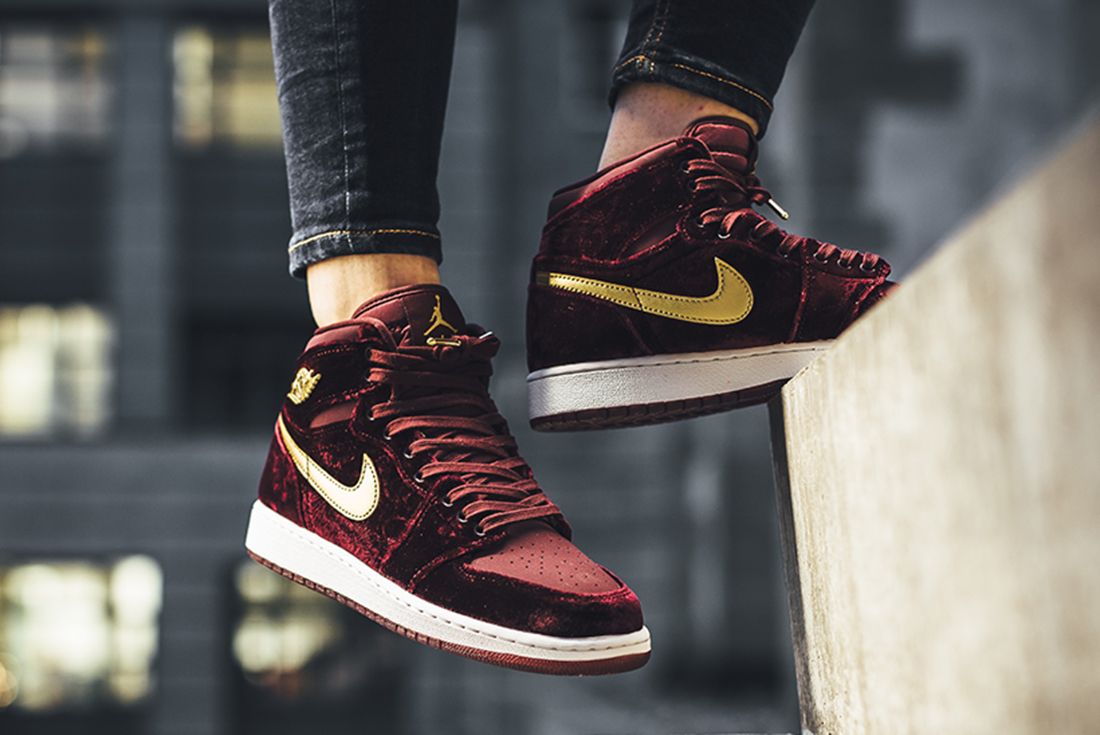 Air Jordan 1 Heiress Velvet C