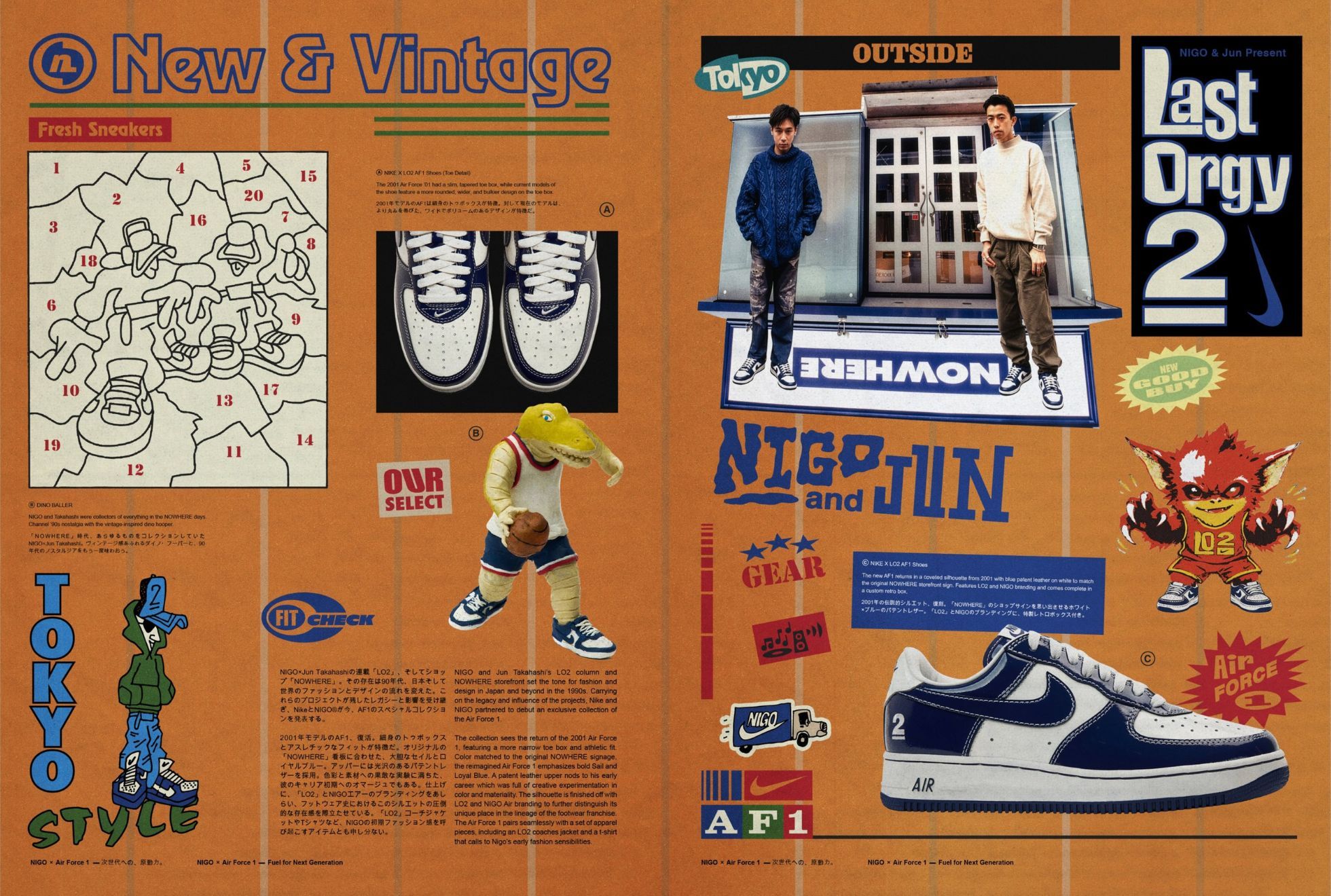 Nigo and Nike's Air Force 1 'Last Orgy 2' Is Historic - Releases