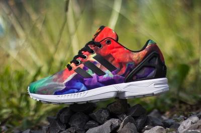 Adidas Zx Flux Water Colour 1