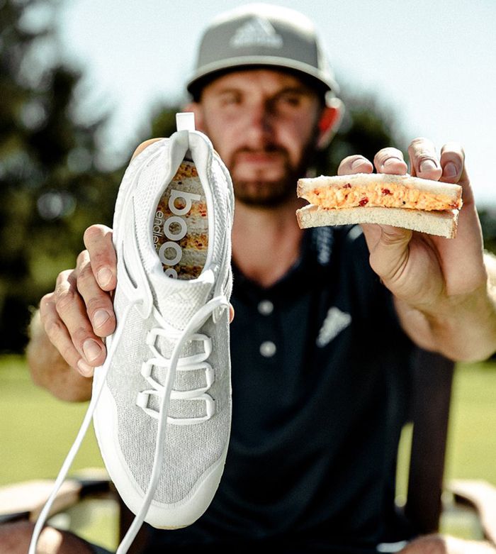 Adidas Golf Cross Knit Boost Pimento Cheese4