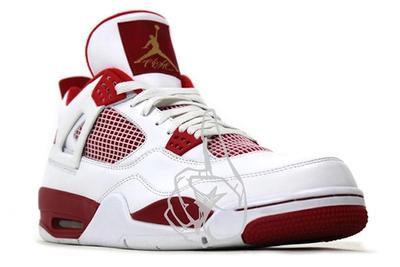 Air Jordan 4 White Red Olympic Pe 1