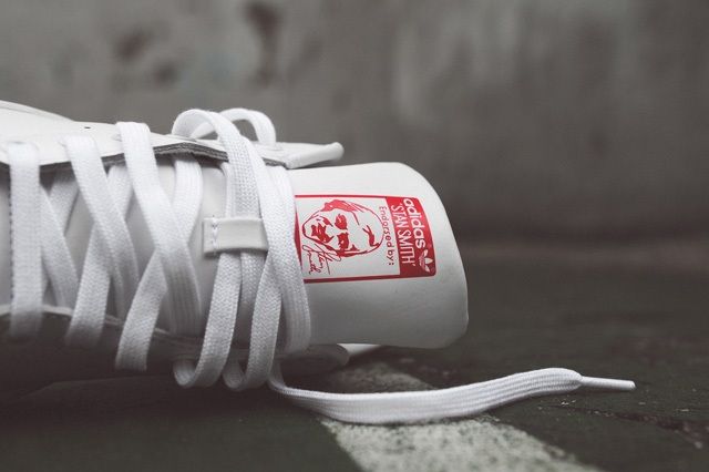 adidas originals STAN SMITH ホワイト×レッド STANSMITH（adidas） - ADIDAS ORIGINALS ホワイト レッド