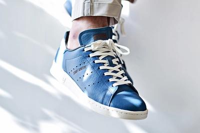 Adidas Stan Smith Horween Indigo Blue 1