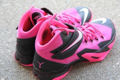 Nike Zoom Le Bron Soldier 8 Think Pink 5