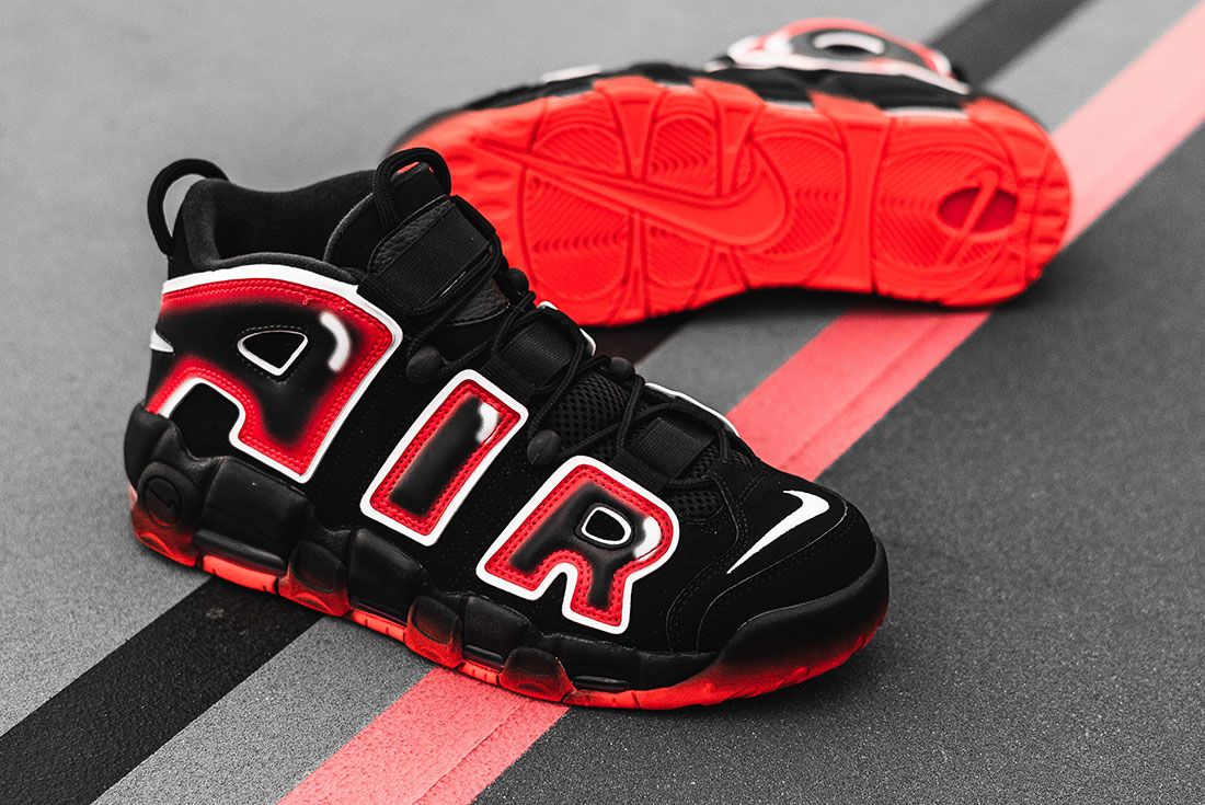 Nike Air More Uptempo ’96 ‘Black / Laser Crimson’ – Sneaker Steal