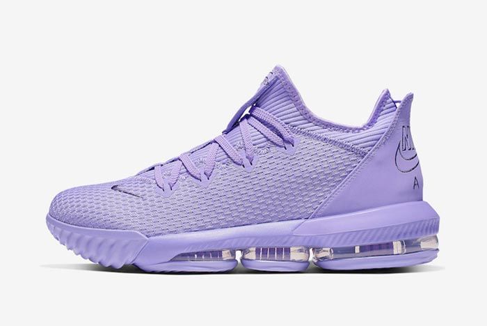 Nike Lebron 16 Low Purple Lateral
