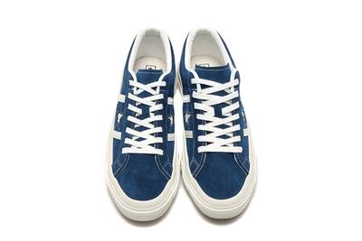 Converse Star And Bars Suede Navy 1