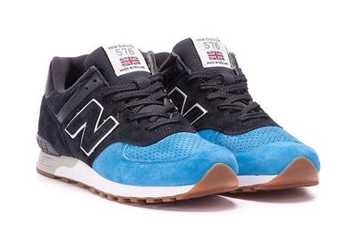 New Balance 576 Made In England Black Blue 6