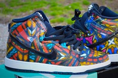 Concepts Nike Dunk High Sb Stained Glass