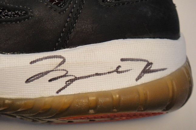 Air Jordan X - Harold Miner Autographed PE 