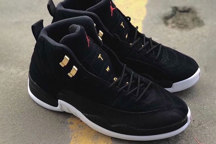 jordan 12 black reverse taxi