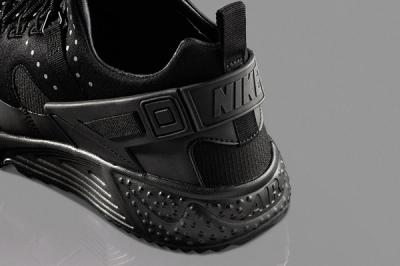 Nike Air Huarache Utility Black Black 2