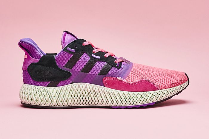 Sneakersnstuff Adidas Consortium 20Th Anniversary Zx 4000 4D Sunset Release Date Lateral
