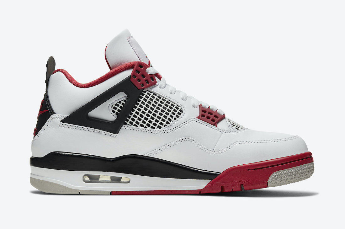 The Air Jordan 4 ‘Fire Red’ 2020 Retro is Lighting Up November ...