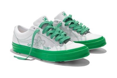 Converse One Star Golf Le Fleur Colorblock Pack White Green Release Date Pair