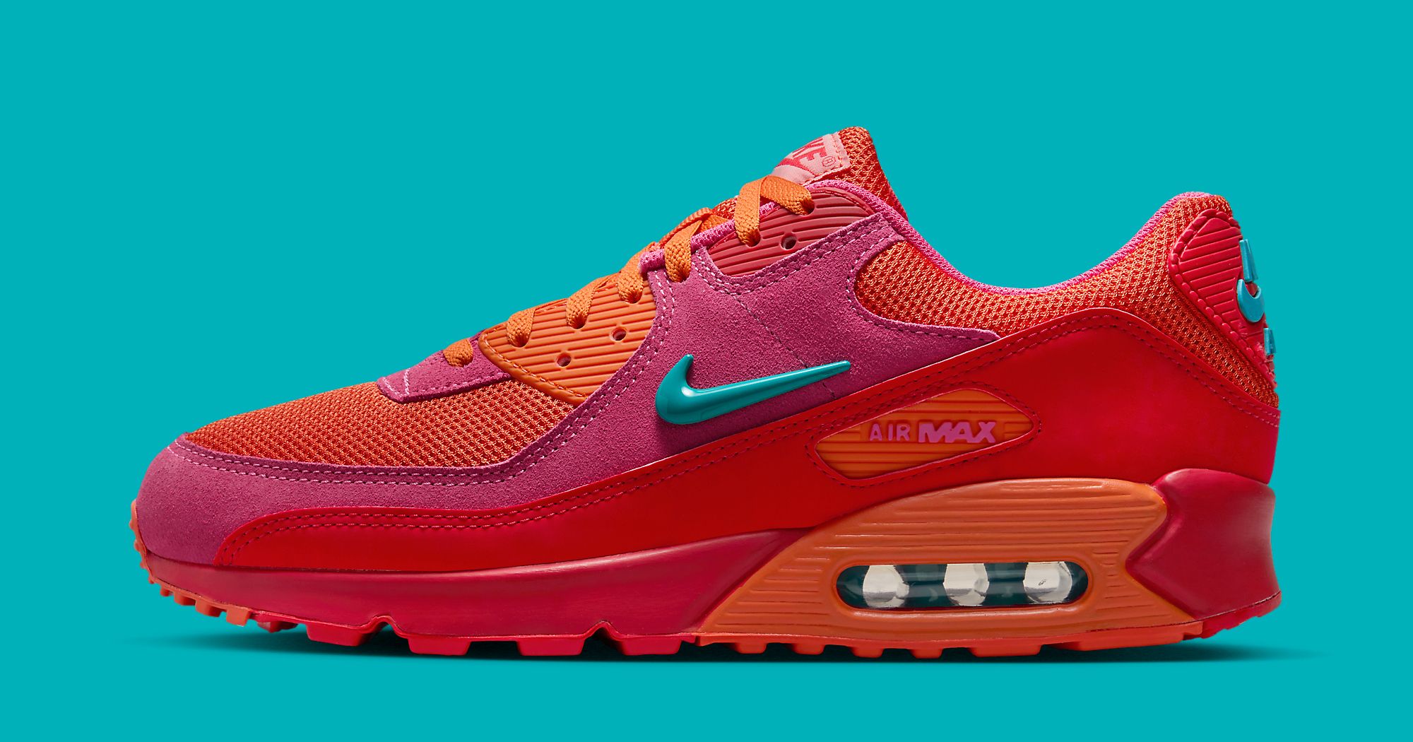 Air max clearance pink and orange