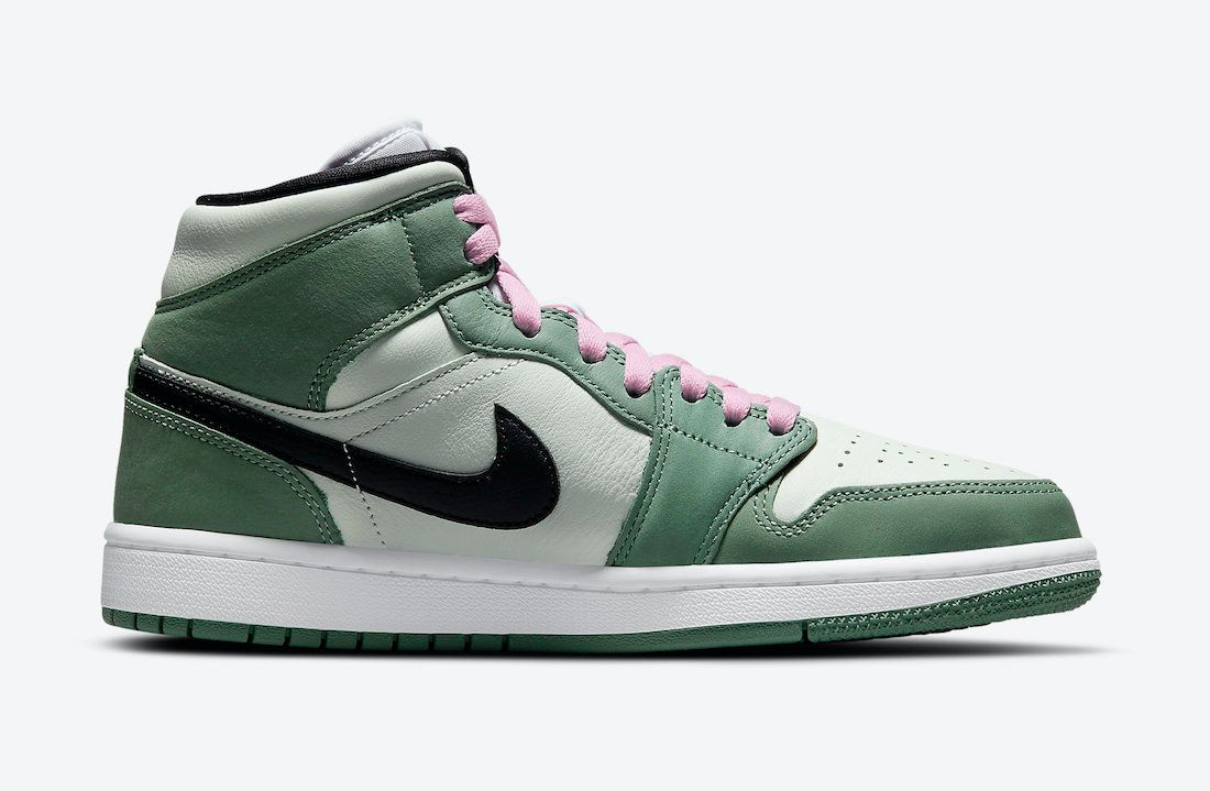 jordan 1s green and pink