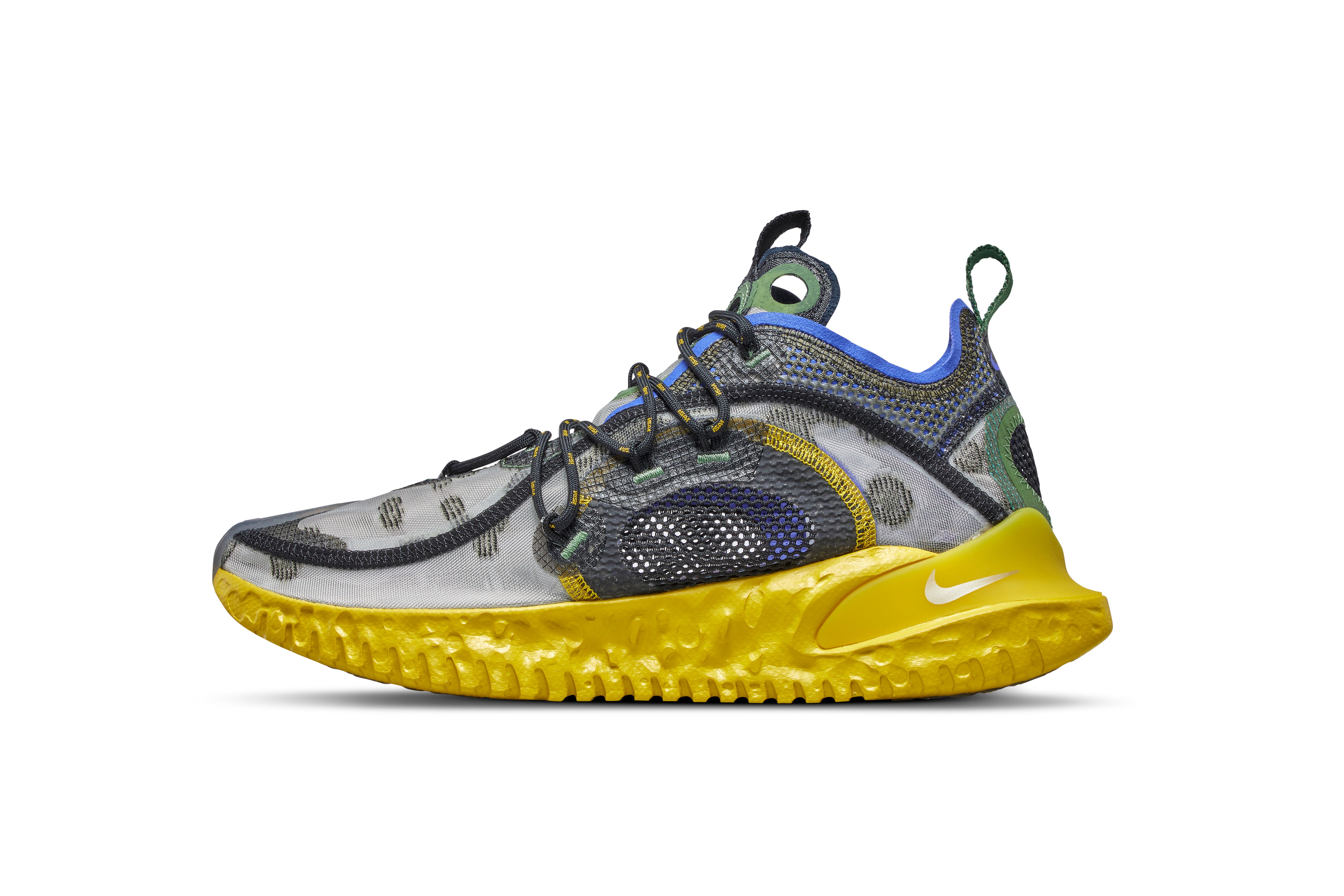 nike ispa yellow