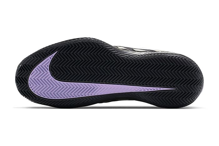 Nike Air Zoom Vapor X Glove Black Purple Bq9663 001 Release Date Outsole