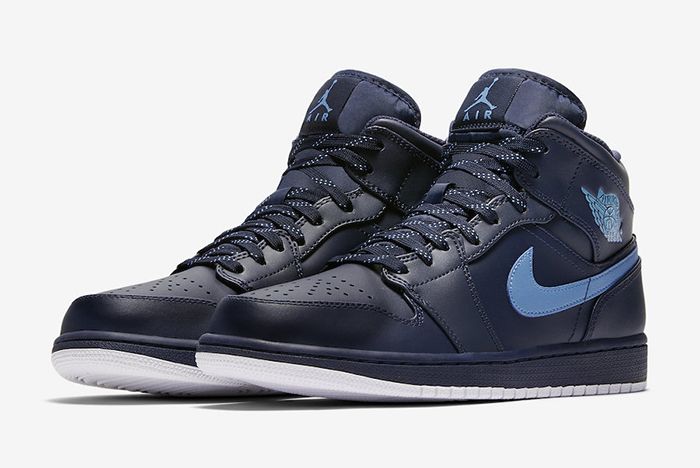 Nike Air Jordan 1 Mid Obsidian University Blue 6