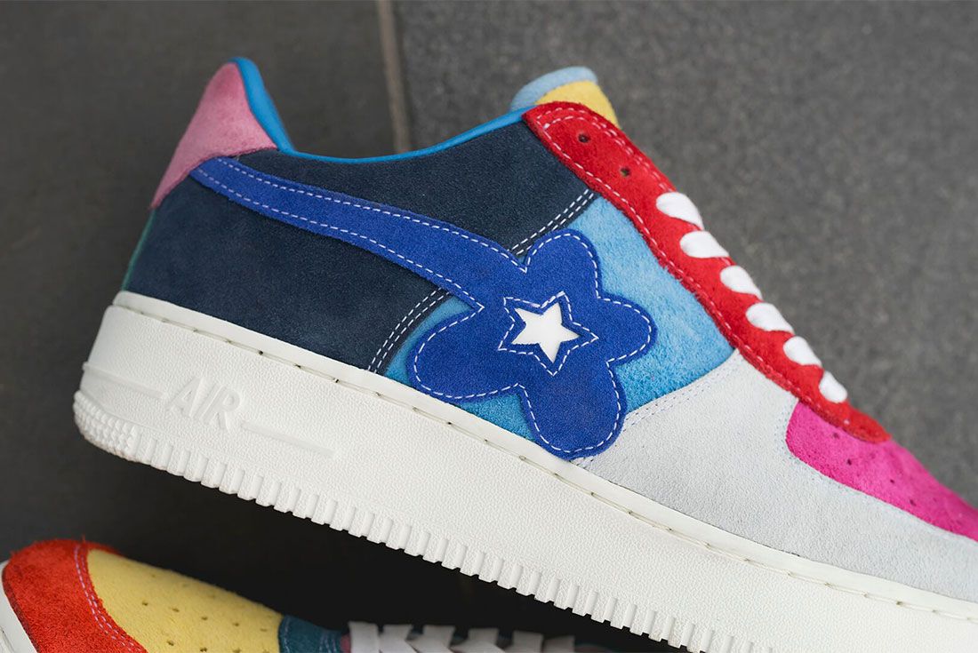 Bespoke Ind Easter What The Swoosh Air Force 1 On Foot8