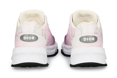 Dior Cd1 Tie Dye Print Sneakers Ss20 Heel Shot