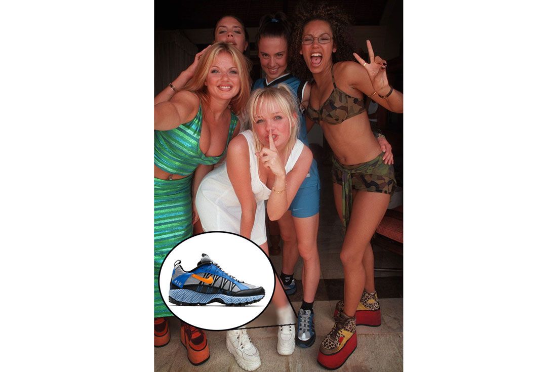 Sporty Spice's Top Sneaker Moments 