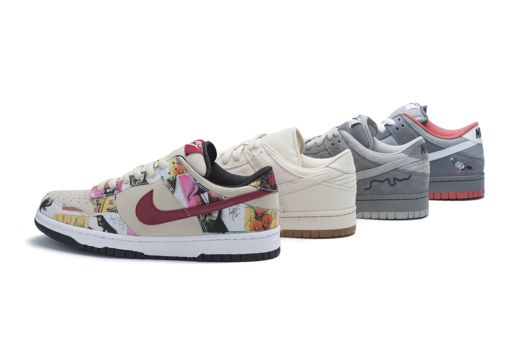 nike city pack lifestyle image all four pairs