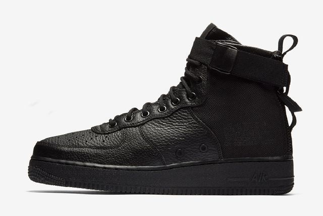 nike air force 1 sf mid black