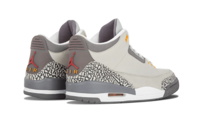 Air Jordan 3 Cool Grey Heel