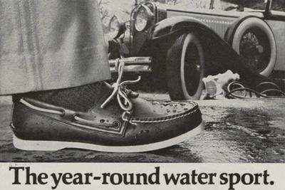 History Sperry Top Sider Advertisement 1976