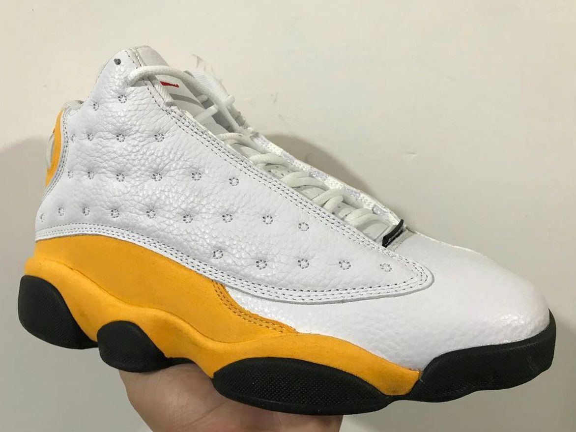 First Look: Air Jordan 13 in White/Yellow - Sneaker Freaker
