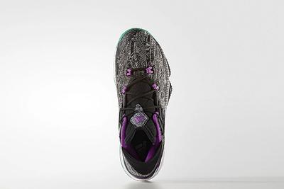Adidas Crazylight Boost Black Shock Purple 6