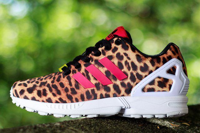 adidas zx flux leopard noir femme