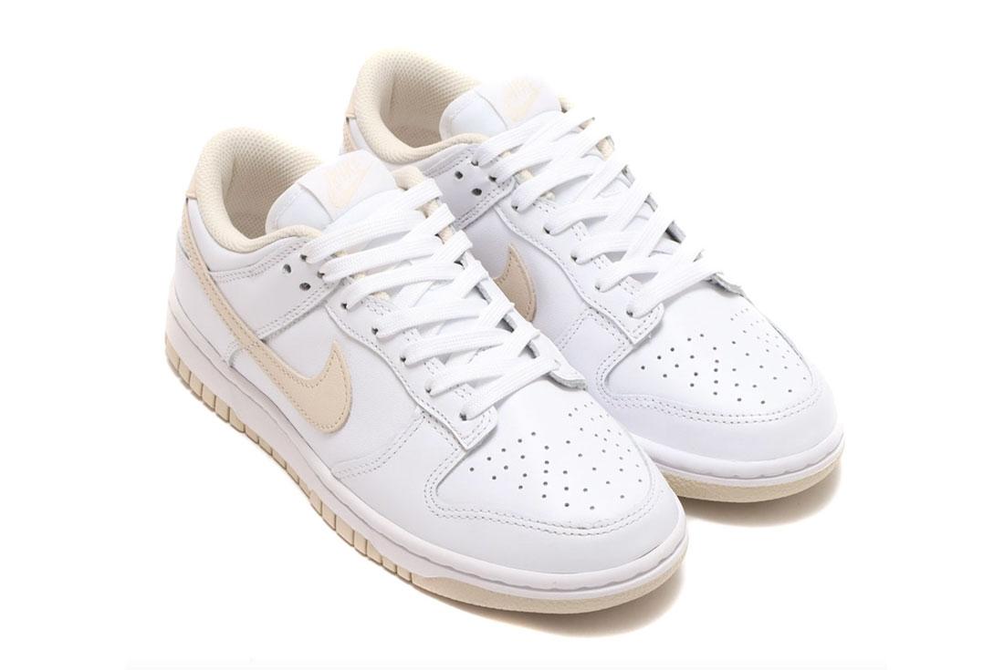 Nike Dunk Low (White/White Pearl)