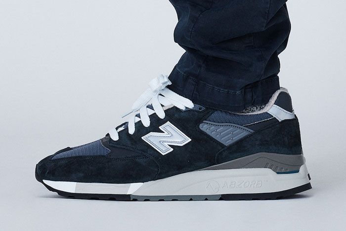 Kith X New Balance 998 Lateral Side
