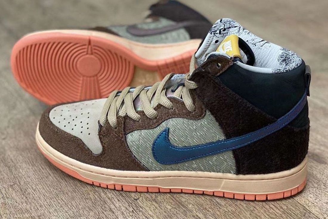 First Look at the Concepts x Nike SB Dunk High 'Duck' - Sneaker