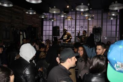 Adidas Kith Party Brooklyn Dj 1