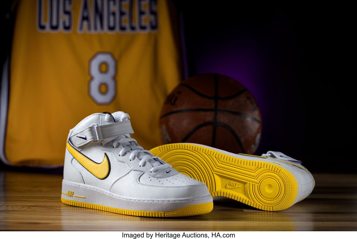 Nike Air Force 1 Mid Bespoke Kobe Bryant Lakers