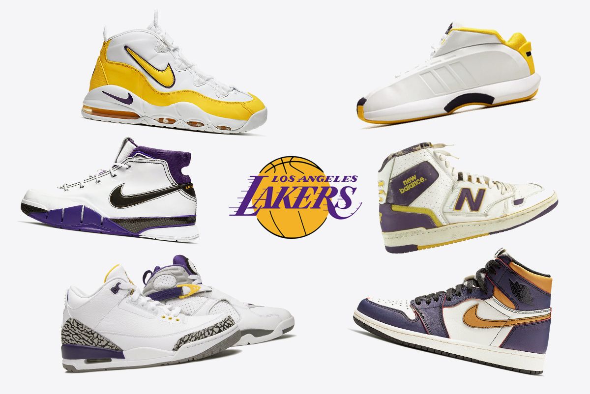 All-Time Greatest LA Lakers Sneaker Colourways