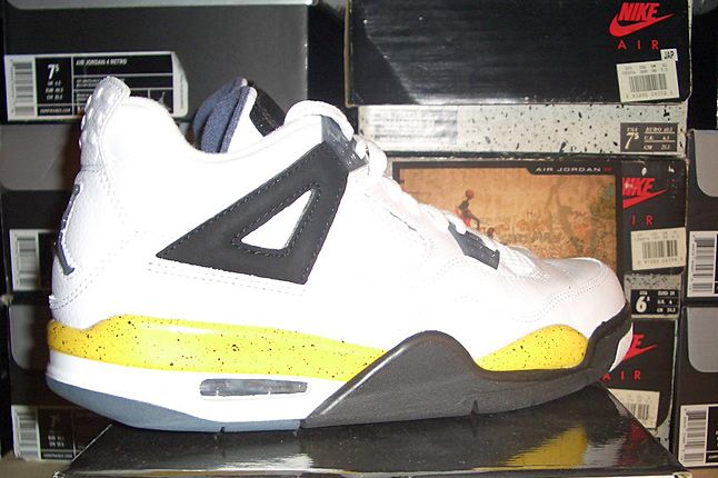 Rebecca Dahms Wmns Basketball Collection Air Jordan 4 Tour Yellow 1