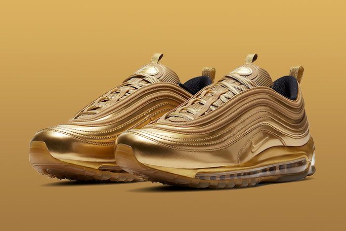 Nike Air Max 97 Gold Medal Ct4556 700 Front Angle