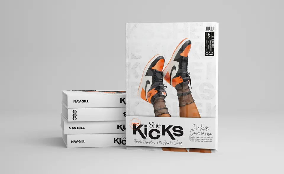 she kicks first women's sneaker book