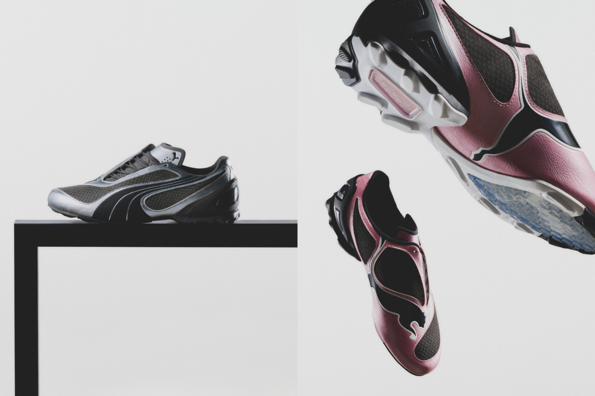 PUMA Terracewear: Biểu tượng streetwear từ giày bóng đá Hinh anh 6: Ba doi giay PUMA Terracewear: KING, Indoor Royalty va V_S1 tren nen trang