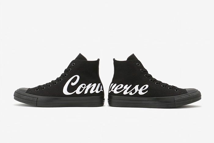 Converse Chuck Taylor Script Logo Black 1 Pair