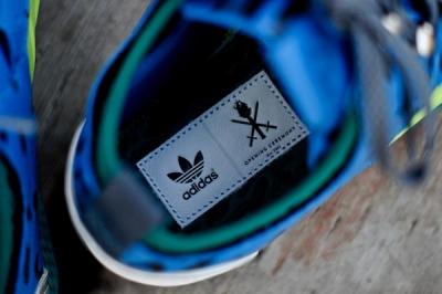 Adidas Opening Ceremony Newyork Runner Blue Inner Detail 1